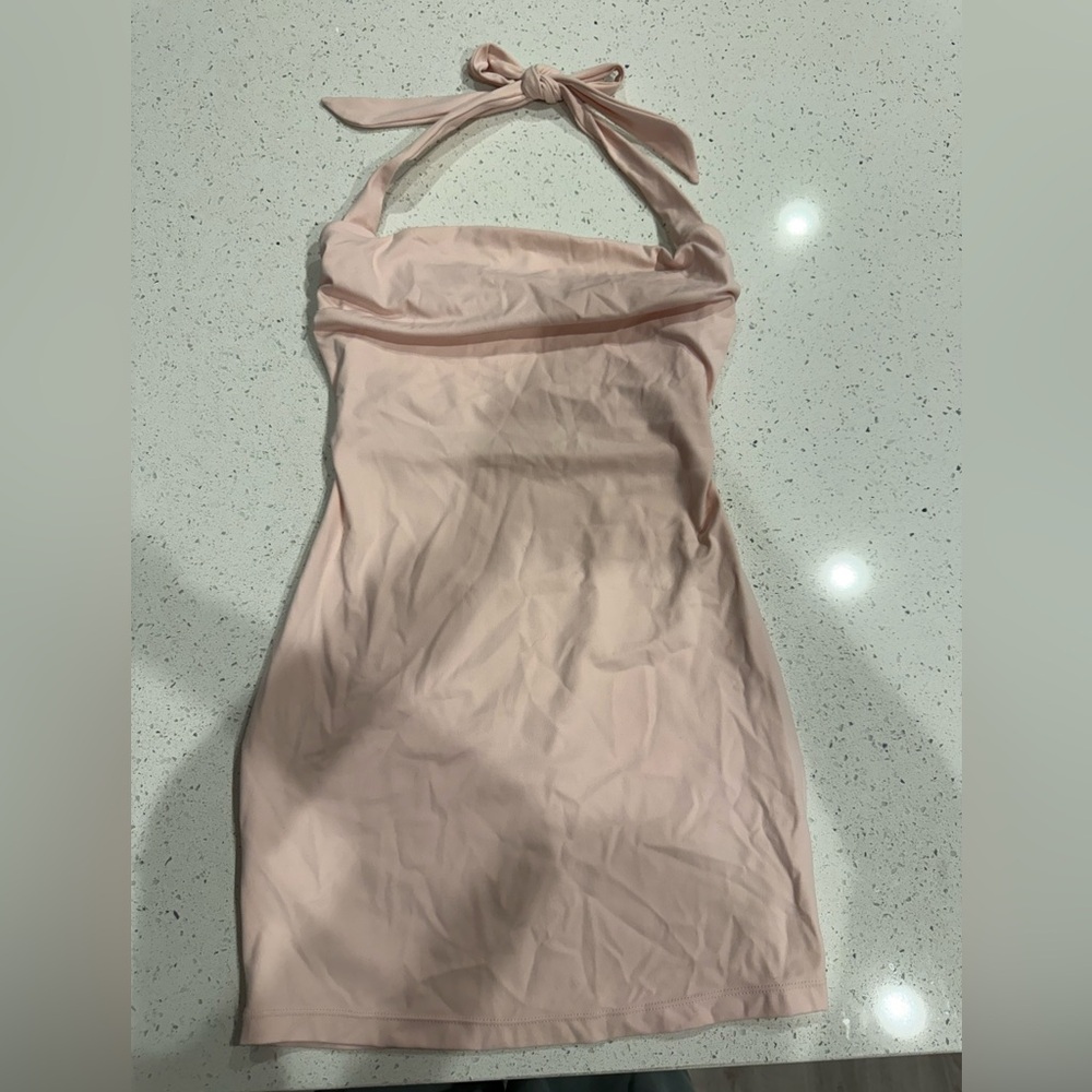 Garage Pale Pink Halter Top